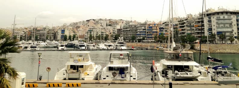 visit to piraeus zea marina boats