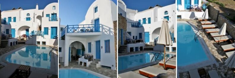 where to stay in santorini on a budget Sea Side Beach Hotel