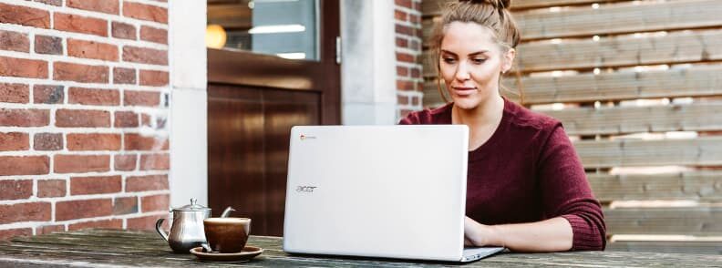 woman researching solo travel woman researching solo travel