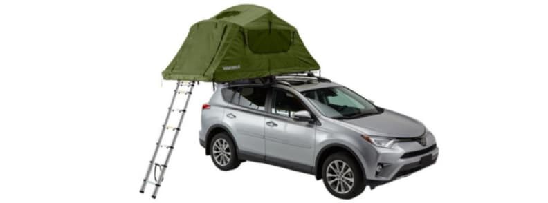 yakima skyrise medium roof top tents for car camping