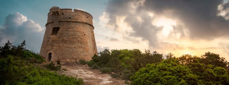 things to do in ibiza Torre de Sal Rossa