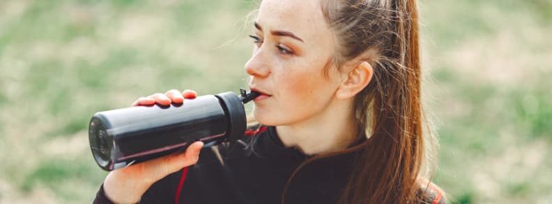 water bottle for hike in israel