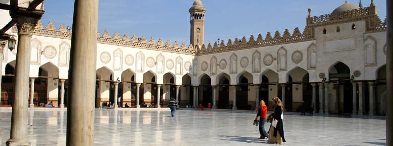 Al-Azhar Mosque on Cairo monuments visit