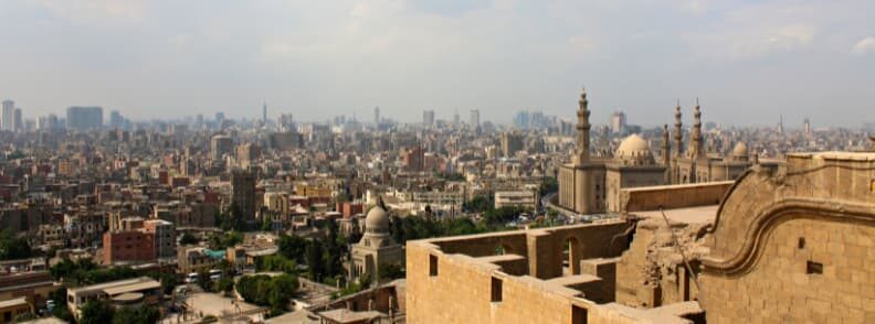 monuments in cairo citadel egypt