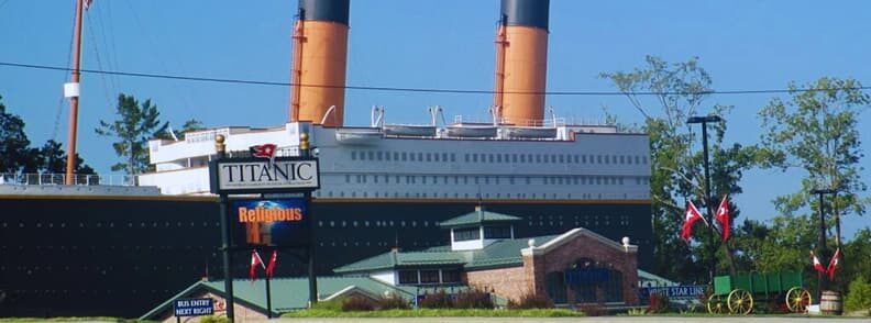 titanic pigeon forge attractions