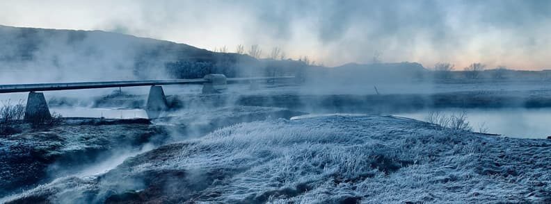 geothermal baths iceland vacation