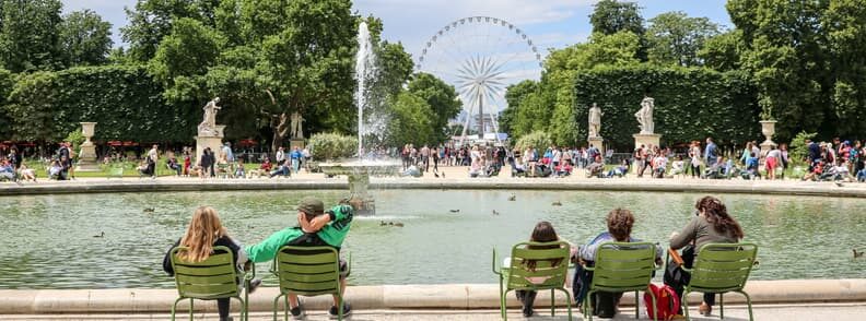 2 day paris itinerary tuileries garden