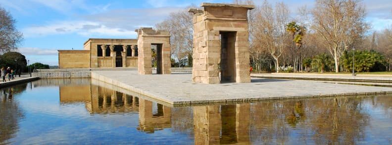 Templo de Debod Madrid in 2 days