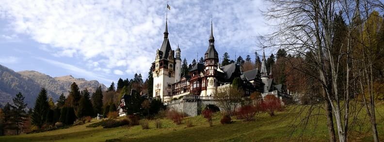 peles castle in transylvania