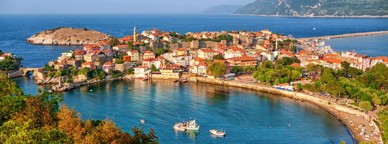 black sea beach turkey amasra