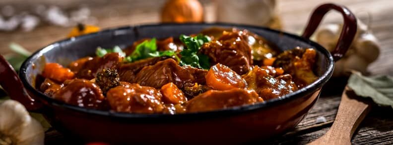 traditional Puerto Rico food Carne or Pollo Guisada traditional Puerto Rico food Carne or Pollo Guisada