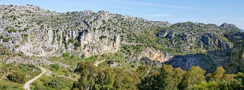 sierra de grazalema hike in spain