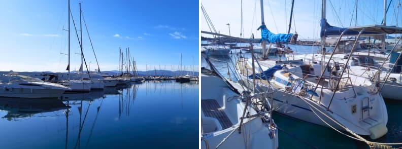 baffi Sailboat in St Raphael voilier a vendre