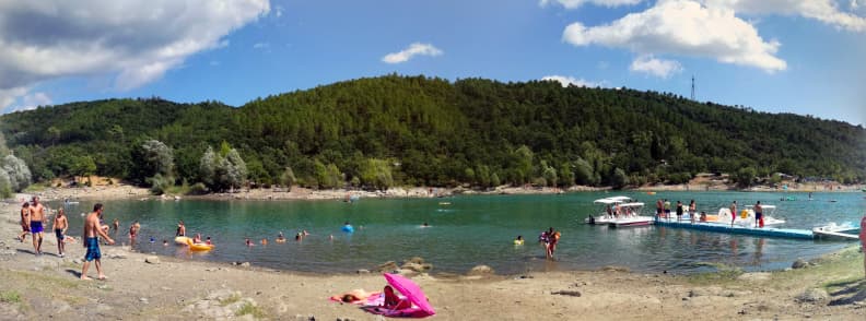 lac de saint cassien pays de fayence