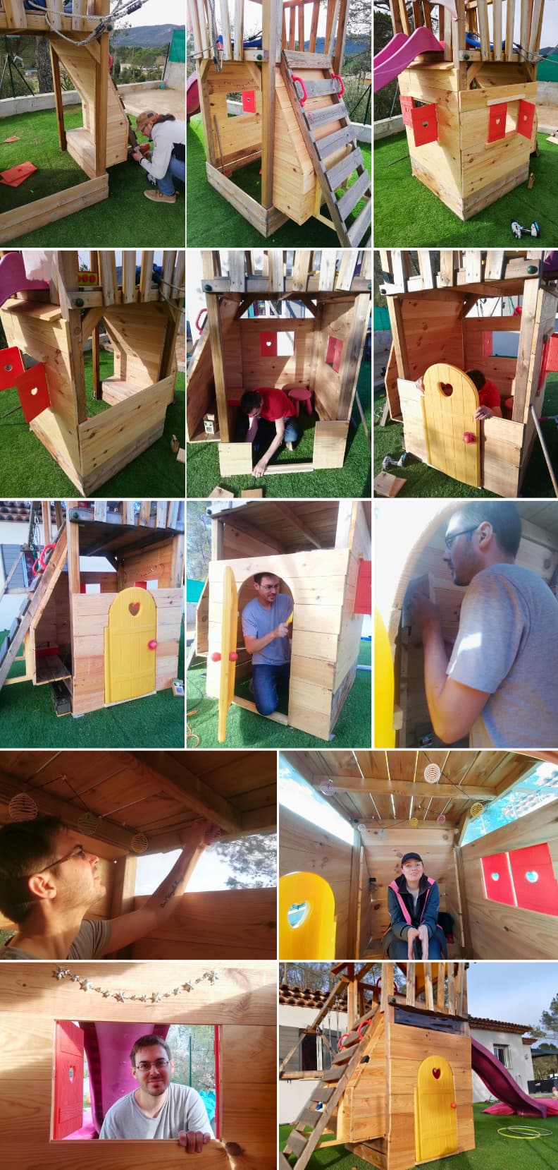 how to build a wooden cabin for kids step by step tutorial
