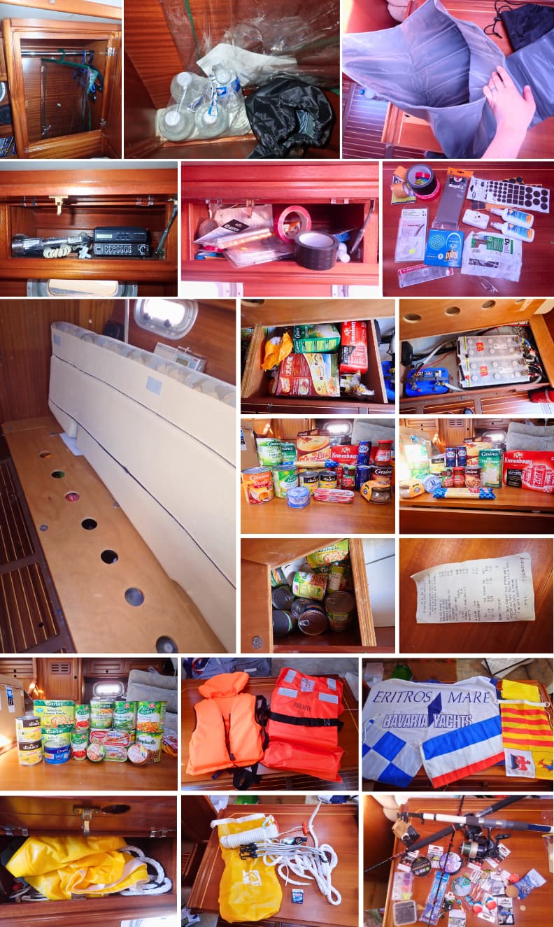 saloon sailboat inventory list saloon sailboat inventory list