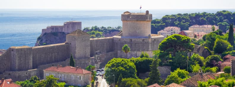 castles in croatia road trip route