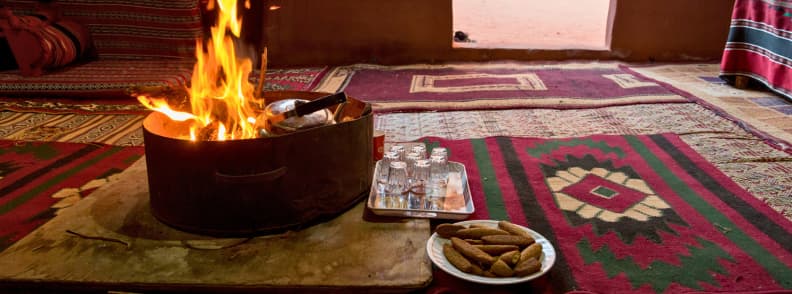 dinner in bedouin camp desert safari dubai