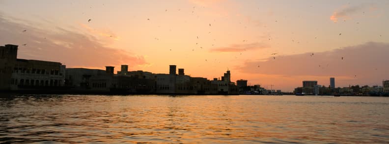 dubai creek sunset cruise dhow