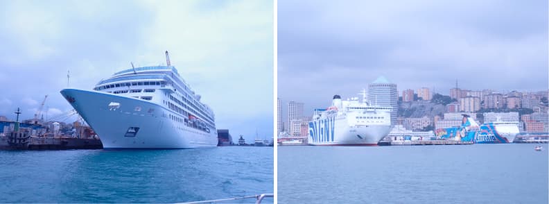 genova italy cruise ships