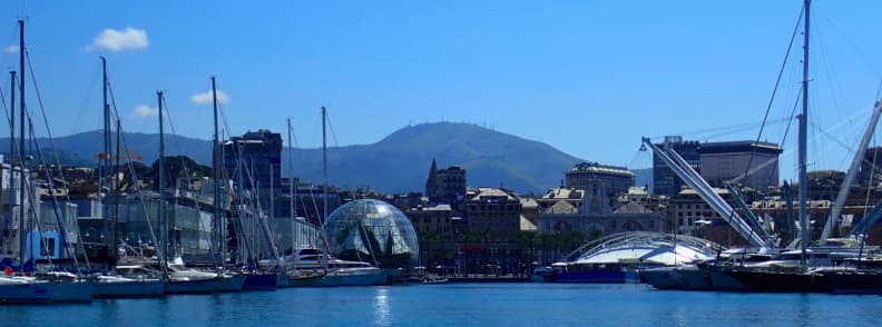 sailing from genoa to portofino