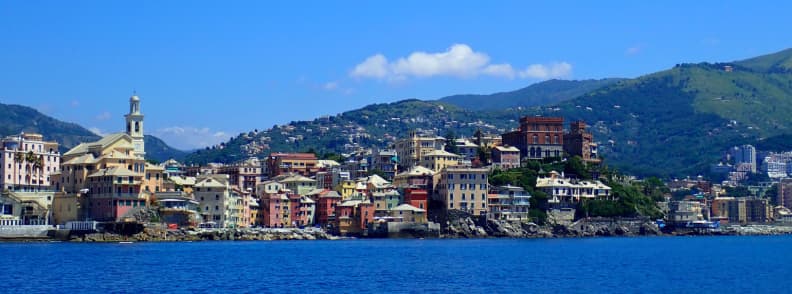 sailing in italy boccadasse