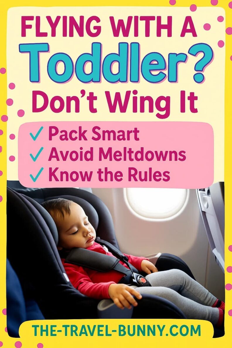 Flying with toddlers soon? This guide has everything: real parent tips, what to pack, TSA rules for snacks and milk, how to keep toddlers calm on a flight, sleep routines, consent letters, tantrum fixes, and more. Save this now so you’re ready before takeoff. flying with toddlers | toddler travel tips | toddler flight checklist | air travel with toddlers | tsa rules toddler snacks | how to keep toddler calm on plane | packing list toddler | toddler carry-on tips | family travel with kids | best toddler snacks for flights | toddler tantrum travel tips
